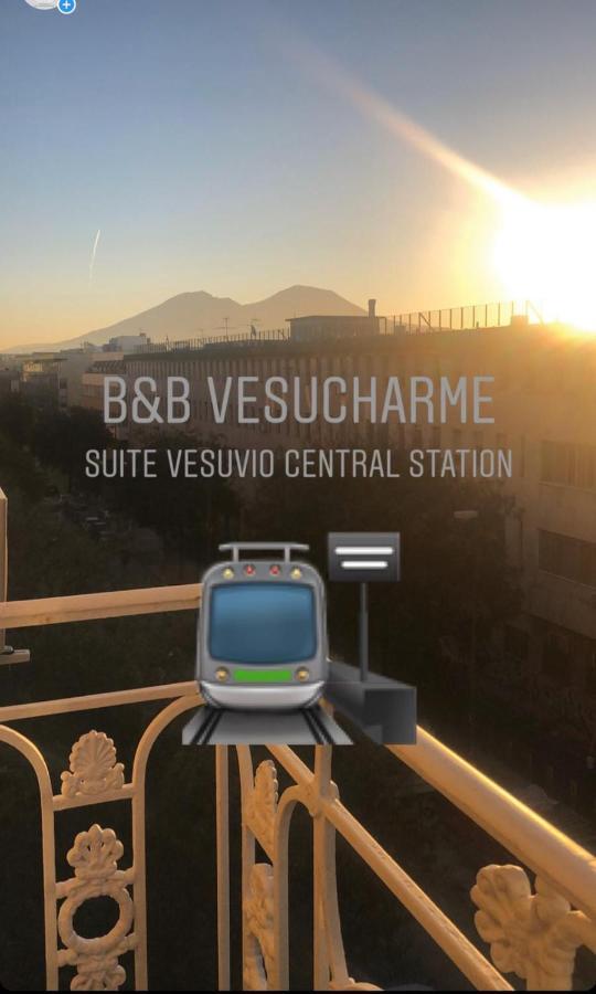 Vesucharme Suite Luxury Room Nápoles Exterior foto